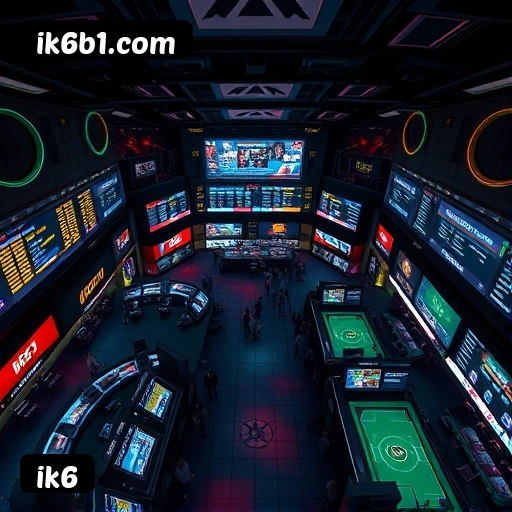 Loterias no lobby — imagem de referência