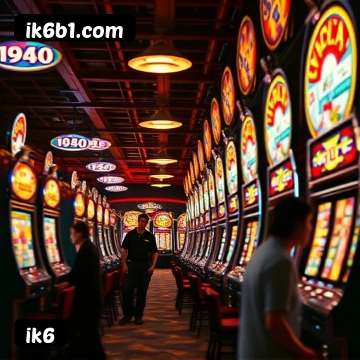 Números de slots e jackpots em material promocional antigo — ilustração, não auditoria